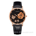 YAZOLE 343 Top Brand Fashion Butterfly Rose Gold Women Watches Luxury Rhinestone Quartz Watch Elegant Design Lady Wristwatch